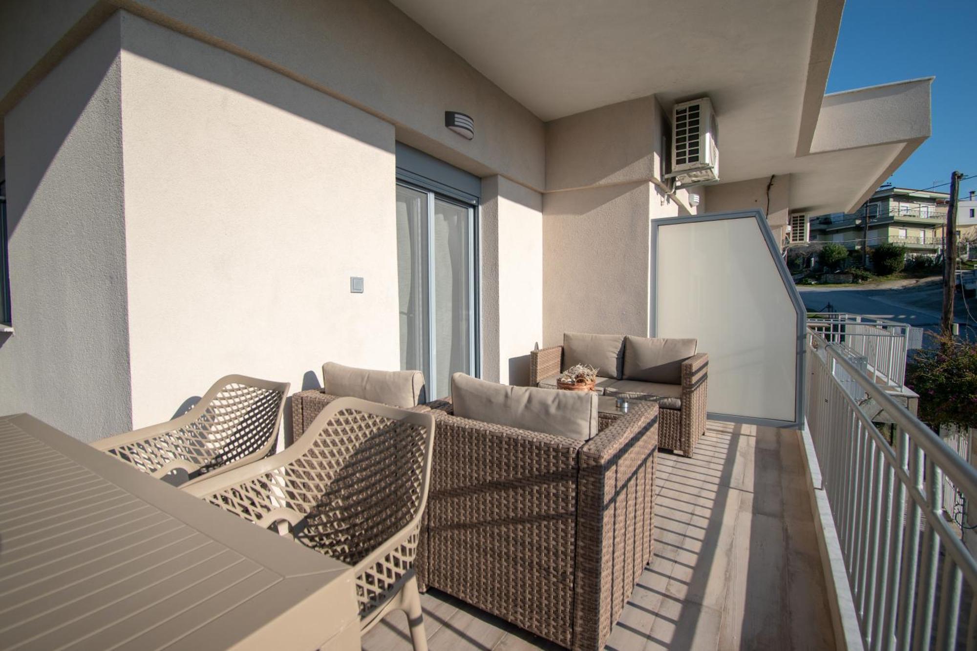 Magdalena Seaside Apartments Nea Roda Buitenkant foto