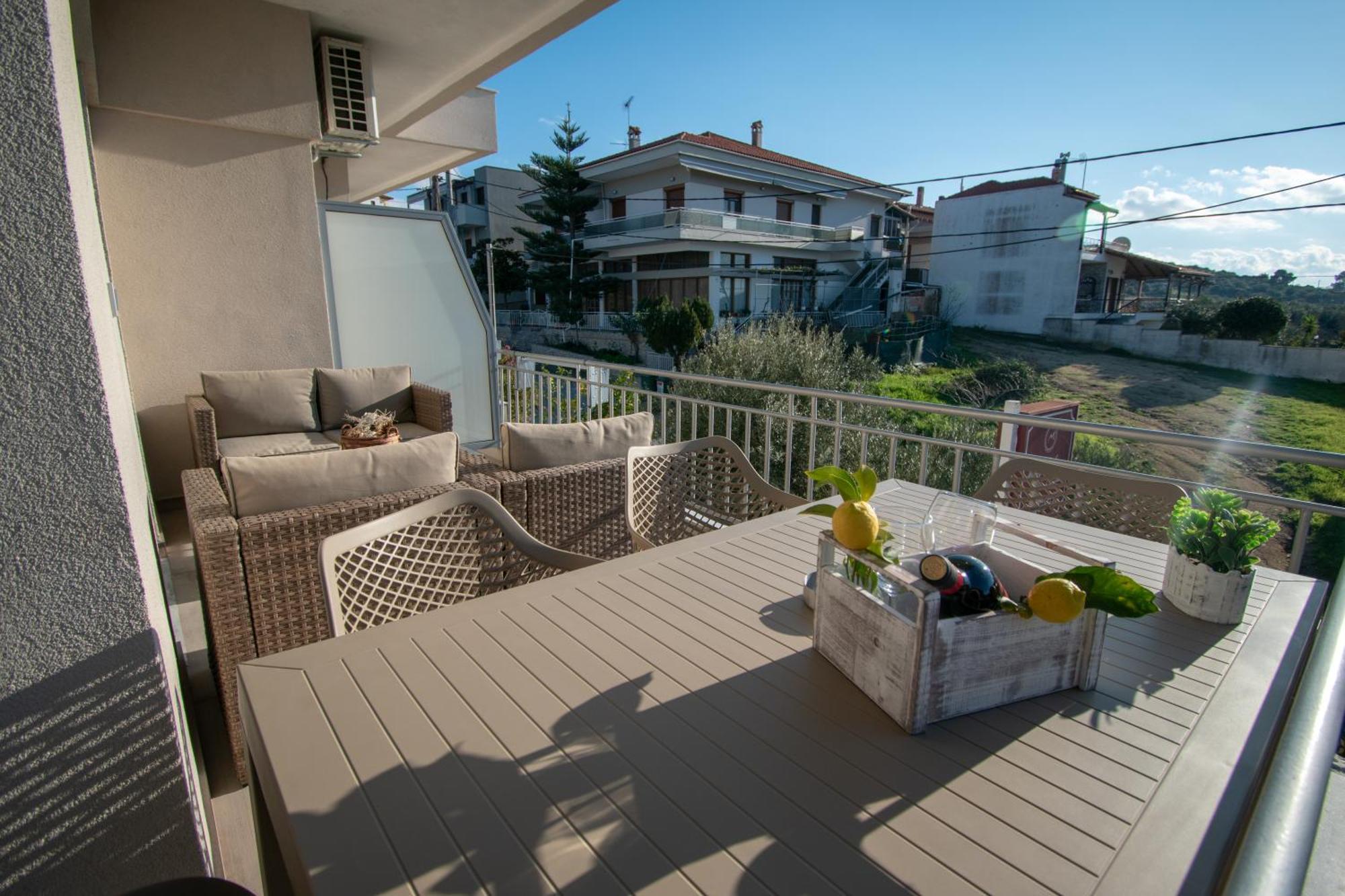 Magdalena Seaside Apartments Nea Roda Buitenkant foto